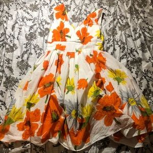 Floral Pattern Dress